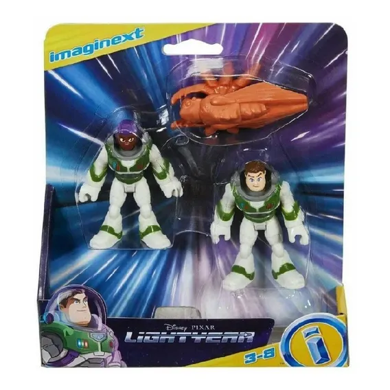 Figura Buzz Lightyear E Alisha Hawthorne Imaginext Hgt30 Foto 1