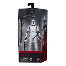 Figura Clone Trooper Fase 1 da série Star Wars Black Foto  mini 1