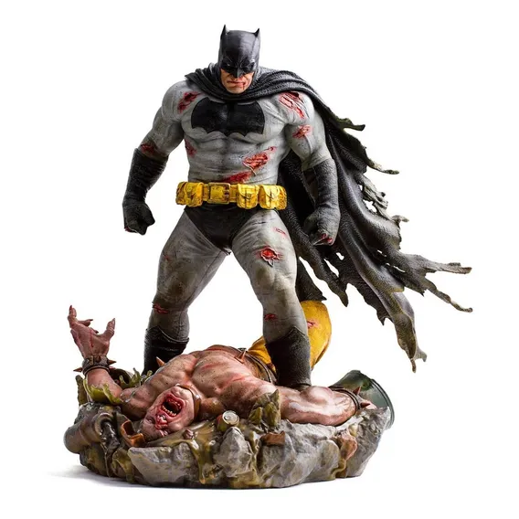 Figura Dc Estatua Batman Dark Knight Returns Da Iron Studios Foto 1