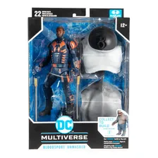 Figura Dc Multiverse Bloodsport Unmasked Da Mcfarlane F00693 Foto mini 3