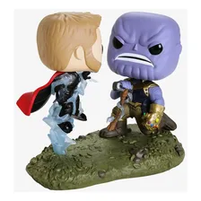 Figura de acción  Thor & Thanos Movie Moment: Thor vs. Thanos 707 de Funko Pop! Foto mini  2