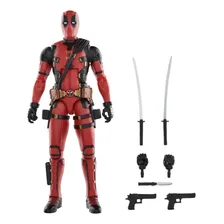 Figura do filme Deadpool Deadpool e Wolverine Marvel Legends Foto mini  2