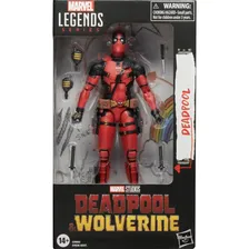 Figura do filme Deadpool Deadpool e Wolverine Marvel Legends Foto  mini 1