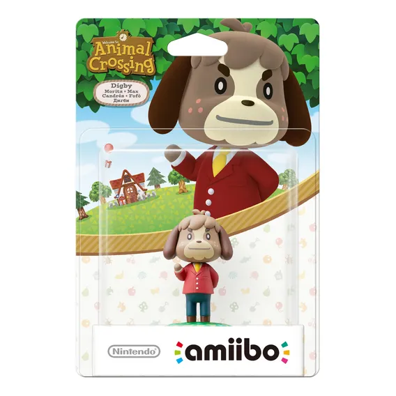 Figura Nintendo Amiibo Collection Animal Crossing Pack Digby Foto 1