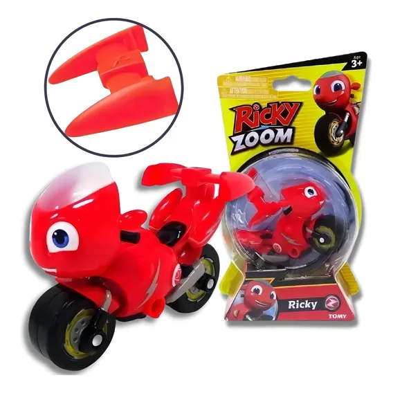 Figura Ricky Zoom - Moto Ricky - 8cm - Sunny Brinquedos Foto 1