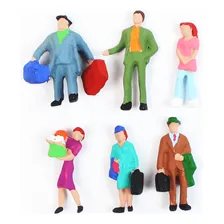 Figuras De Pessoas Para Maquetes 1/100 633 Minitec 06 Peças Foto mini 1