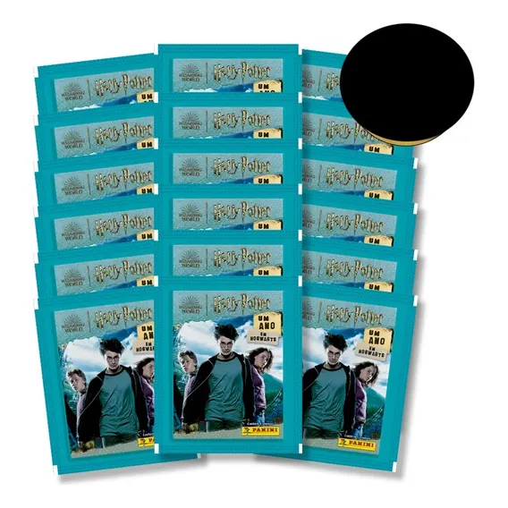 Figurinhas Calendário Harry Potter 20 Envelopes 100 Fig Foto 1