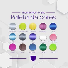Filamento Pla V-silk Premium 1kg - Diversas Cores - Voolt3d Cor Amarelo Fluorescente V-Silk Foto mini 4