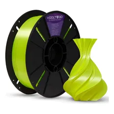 Filamento Pla V-silk Premium 1kg - Diversas Cores - Voolt3d Cor Amarelo Fluorescente V-Silk Foto  mini 1