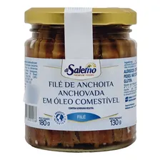 Filé de Anchova Di Salerno Vidro 180g Foto mini 1