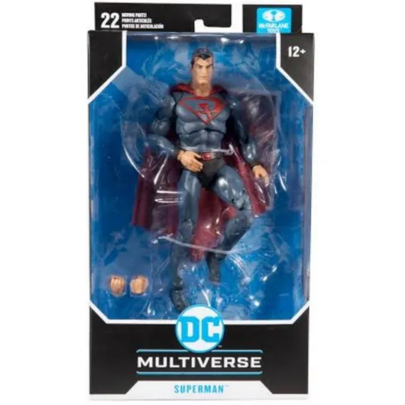Filho Vermelho Superman Mcfarlane DC Multiverse 18cm 2021 Foto 1