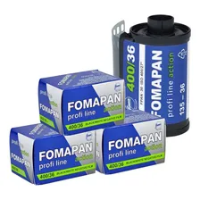 Filme Fotográfico 35mm Fomapan Action Iso 400 Pb 36 Poses Foto mini 1