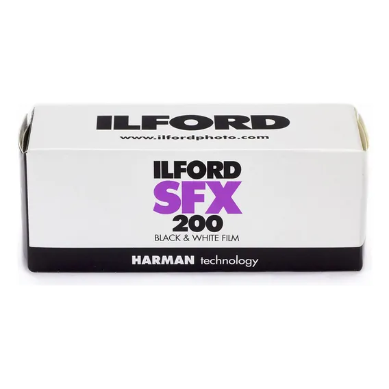 Filme Fotográfico Ilford Sfx 200 Preto E Branco - 120mm Foto 1