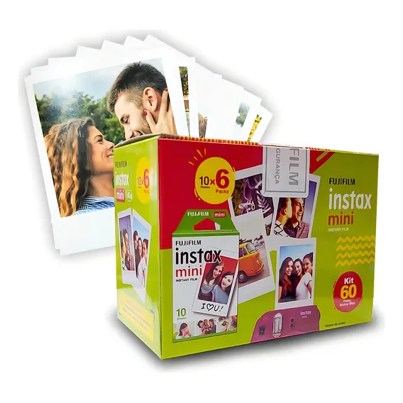 Filme Instax Mini 60 Fotos + Rápida 312,91 Foto 1