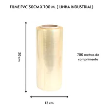 Filme Pvc 30 Cm X 700 M. Foto mini 3