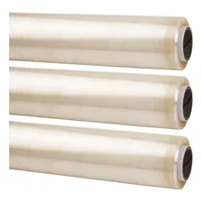 Filme Pvc Stretch Esticavel Plastico 38 Cm X 300 Metros Foto mini 3