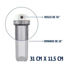 Filtro Água Poço Artesiano Tira Ferro Coliformes sedimentos Foto mini 2