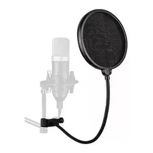 Filtro Anti-ruído Microfone Pop Filter Pop Shield Foto mini 1