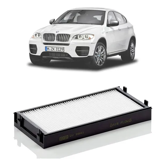 Filtro Ar Condicionado Cabine Mann Bmw X6 E71 F Foto 1