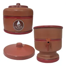 Filtro Barro 3 Litros 1 Vela Cerâmica Cozinha N0 Velas Oasis Foto mini 4