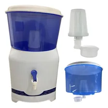 Filtro Bebedouro Agua C/ Cuba De Barro 6l B贸ia E Vela Branco Foto mini 2