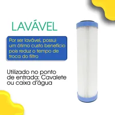 Filtro Caixa Dágua Cavalete Refil Lavável Plissado Foto mini  3
