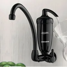 Filtro Com Torneira Acqua Bella Parede Black Lorenzetti Cor Preto Foto mini 4