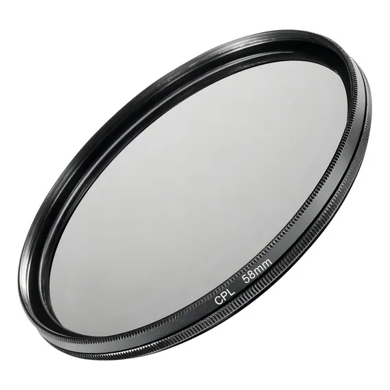 Filtro Cpl Circular Polarizador P/ Lente Canon 18-55mm 58mm Foto 1