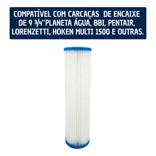 Filtro De Água Caixa Dágua Cavalete Refil Plissado Lavável Cor 3/4 Micra 5 Micra Foto mini 4