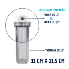 Filtro De Água Caixa Dágua Cavalete Refil Plissado Lavável Cor 3/4 Micra 5 Micra Foto mini 2