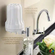 Filtro De Água Loren Acqua 5 Lorenzetti Branco Foto mini  3