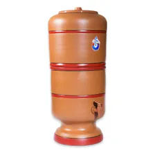 Filtro De Barro 12 Litros Com 2 Velas Carvão Ativado 2 Boias Foto  mini 1