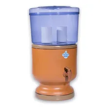 Filtro De Barro AcrÃlico 16,2 Lts 2 Velas Carvão 2 Boias Foto mini 1
