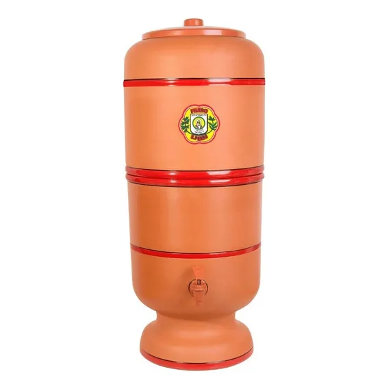 Filtro De Barro São Pedro F 16l + Boia + Vela Tripla Ação Foto 1