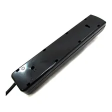 Filtro De Linha 5 Tomadas De Pvc Preto Impacto Eletronics Foto mini 4