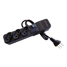 Filtro De Linha Bivolt Eco Extensão 3 Tomadas Preto Girardi Foto  mini 1