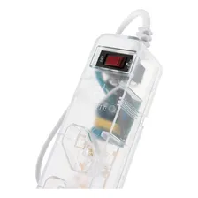 Filtro de linha de 5 tomadas Clamper iClamper Energia 5 cor transparente comprimento do cabo de 1m 127V/220V Foto mini  3
