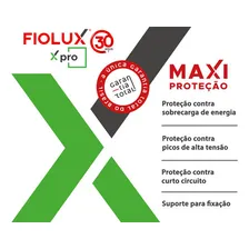 Filtro De Linha Profissional 8 Tomadas Metálico Fiolux + Nf Foto mini 2