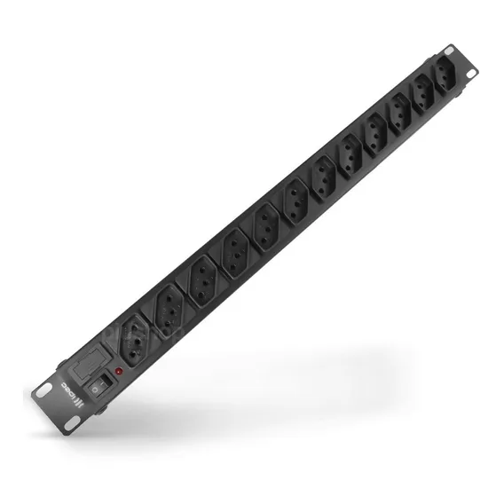 Filtro De Linha Profissional Extensão Régua Rack 12 Tomadas Foto 1