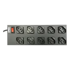 Filtro De Linha Régua 10 Tomadas Espaçadas P/ Computador Monitor Impressora Scanner Notebook Tv Video Game Modem Som Foto mini 4