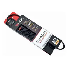 Filtro De Linha Ts Shara + Protetor 4t Bivolt Cabo 1,5m 552 Foto mini  2