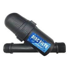 Filtro de malha de irrigação por gotejamento preto desmontável de 1 polegada Foto mini 1