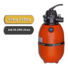 Filtro De Piscina Nautilus F350x Para Até 36 Mil Litros Foto mini 1