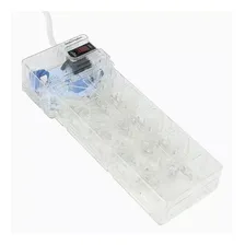 Filtro Dps Clamper Multi Proteção 8 Tomadas Contra Raios Cor Transparente 127V/220V Foto mini  2