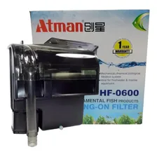 Filtro Externo Atman Hf-0600 650 L/h Aquários Até 140l 110v 220V Foto mini 4