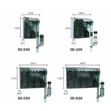 Filtro Externo Hang On Leecom Hi-530 500 L/h Para Aquários 220V Foto mini 3