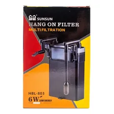 Filtro Externo Hang On Sunsun Hbl-803 500l/h AquƔrio 220V Foto mini 3
