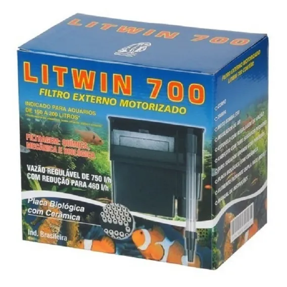 Filtro Externo Litwin 700 -110 V -modelo Luxo! 110v Foto 1