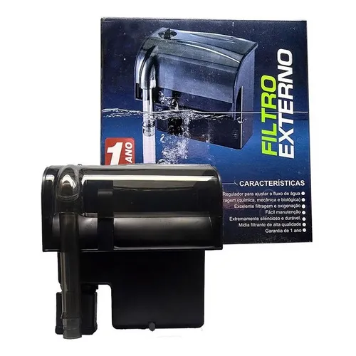 Filtro Externo Ocean Tech Hf-400 450l/h Aquário Até 90l + 110v Foto 1