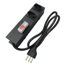 Filtro Linha 20 Amperes 2tomadas Bivolt 20a 4400w Disjuntor Foto mini 1